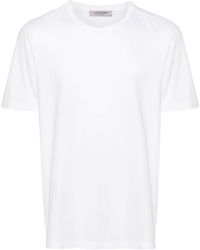 Fileria - Crew Neck Cotton T-shirt - Lyst