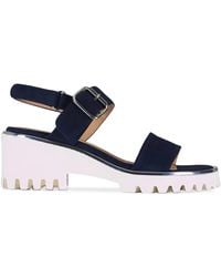 Ron White - Elaria Suede Buckle Sandals - Lyst