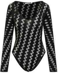 IRO - Zigzag V-Neck Body - Lyst