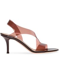 Gianvito Rossi - Metropolis 70Mm Stiletto Sandals - Lyst
