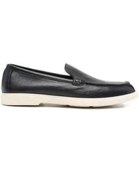 Calpierre - Mocassins En Cuir Grainé - Lyst