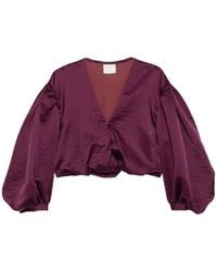 Forte Forte - Top con cuello en V - Lyst