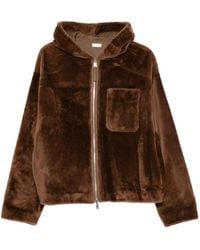 UTZON - Hooded Chest-Pocket Reversible Jacket - Lyst