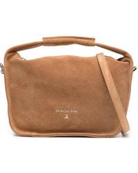 Patrizia Pepe - Petit Sac Cabas À Logo Embossé - Lyst