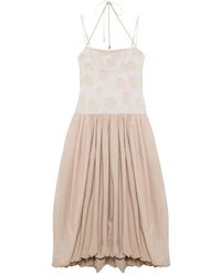 Jonathan Simkhai - Pfeiffer Polka-Dot Midi Dress - Lyst