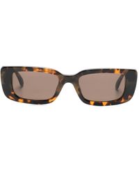 Palm Angels - Yosemite Rectangle-Frame Sunglasses - Lyst