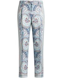 Etro - アブストラクトプリント パンツ - Lyst
