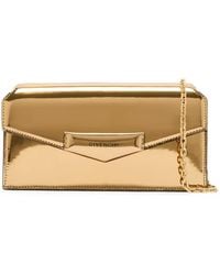 Givenchy - Mini Antigona Metallic Leather Shoulder Bag - Lyst