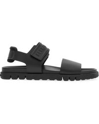 Ferragamo - Double-Strap Sandals - Lyst