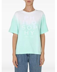 Philosophy Di Lorenzo Serafini - Crew Neck T-Shirt - Lyst