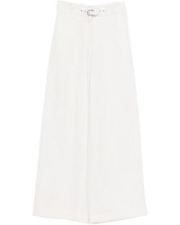 Maje - Flared Broek - Lyst