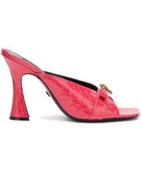 Roberto Cavalli - Mules Con Effetto Coccodrillo - Lyst