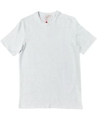 Luciano Barbera - Striped-Jersey T-Shirt - Lyst