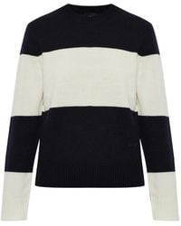 A.P.C. - Amelle Striped Wool Sweater - Lyst