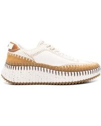 Chloé - Sneakers Nama Aus Veloursleder - Lyst