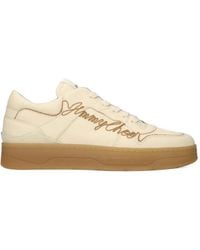 Jimmy Choo - Baskets Florent À Logo Brodé - Lyst