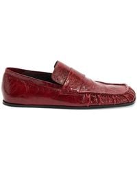 Jil Sander - Leather Loafers - Lyst