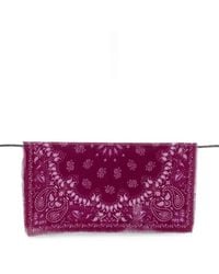 SGOMBERO CANTINE - Paisley-Print Frayed Scarf - Lyst
