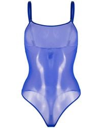 Maison Close - Corps À Corps Neon Body Met String-Design - Lyst