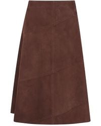 Alice + Olivia - Sosie Midirock Aus Wildleder - Lyst