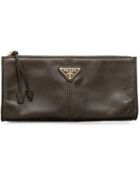 Prada - Leather Pouch - Lyst