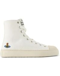 Vivienne Westwood - Baskets À Broderies Plimsoll Orb - Lyst