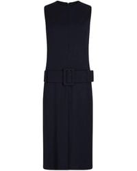 Patou - Vestido Midi Con Cinturón - Lyst