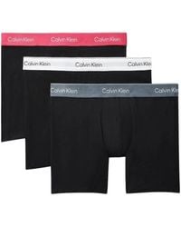 Calvin Klein - Logo-Waistband Boxers (Set Of Three) - Lyst