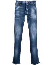 Philipp Plein - Gerade Jeans mit Stone-Wash-Effekt - Lyst