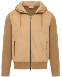 Herno - Veste À Empiècements Contrastants - Lyst