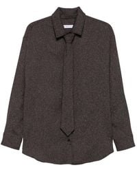 Manuel Ritz - Tie-Detail Shirt - Lyst