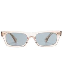 Oliver Peoples - Davri Rectangle-frame Sunglasses - Lyst