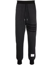 Thom Browne - Houndstooth-check Track Pants - Lyst