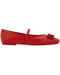 Ferragamo - New Vara フラットシューズ - Lyst