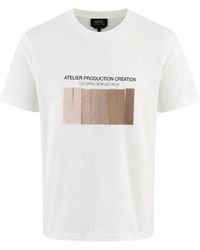 A.P.C. - Graphic-Print T-Shirt - Lyst