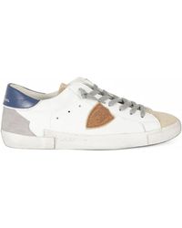 Philippe Model - Paris Logo-Patch Sneakers - Lyst