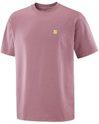 Salomon - Logo-Print T-Shirt - Lyst