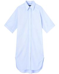 A.P.C. - Chiara Striped Shirt Dress - Lyst