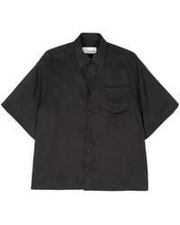 Costumein - Short-sleeve Satin Shirt - Lyst