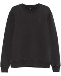 Deus Ex Machina - Logo-Embroidered Crew-Neck Sweatshirt - Lyst