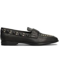 Pedro Miralles - Sion Stud-Embellished Leather Loafers - Lyst
