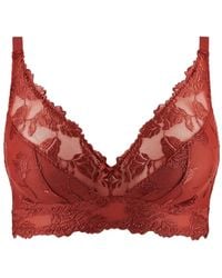 Aubade - Softessence Floral-Embroidered Bra - Lyst