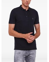 AllSaints - Polo Ramskull À Broderies - Lyst