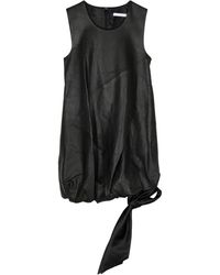 Helmut Lang - Robe Courte À Design Bouffant - Lyst
