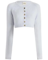 KHAITE - Crew-Neck Cardigan - Lyst