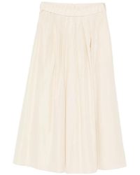 ROSSO35 - Pleated Skirt - Lyst
