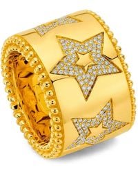 Buddha Mama - Star Band Diamond Ring - Lyst