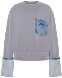 Moschino - Cotton Sweatshirt - Lyst