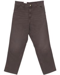 Carhartt - Katoenen Jeans Met Dubbele Zak - Lyst
