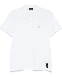 Fendi - Polo De Piqué Con Logo Estampado - Lyst